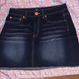 Adorable jean skirt